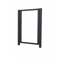 Калитка Жалюзи Grand Line RAL 7024, 1*2.00м